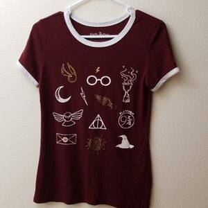 Harry Potter Graphic T-shirt Size Sm